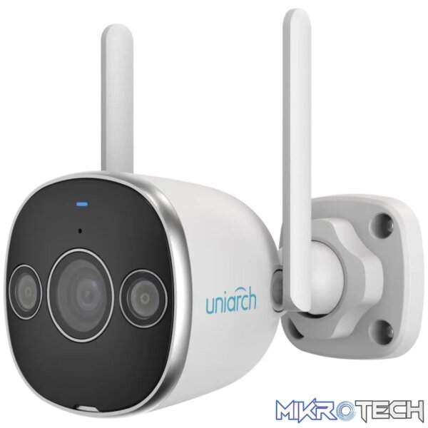 Uniview UNV Uniarch 3MP Wi‑Fi Bullet Camera with Dual Light | Uho-B2D-M3F4D Uniview UNV Uniarch 3MP Wi‑Fi Bullet Camera with Dual Light | Uho-B2D-M3F4D