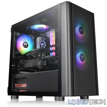 V150 Tempered Glass ARGB Breeze Micro Chassis