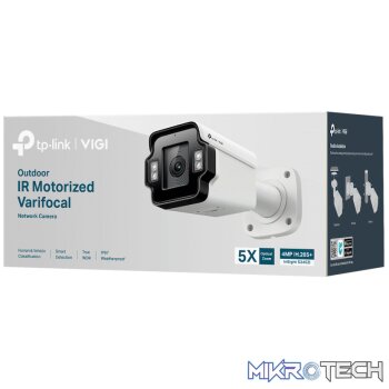 VIGI 4MP Outdoor IR Motorized Varifocal Bullet Network Camera