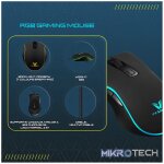 VX Gaming Hypnos Series Gaming Mouse with Rainbow Lighting - Image 4