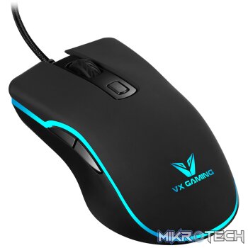 VX Gaming Hypnos Series Gaming Mouse with Rainbow Lighting