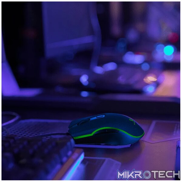 VX Gaming Hypnos Series Gaming Mouse with Rainbow Lighting - Image 5