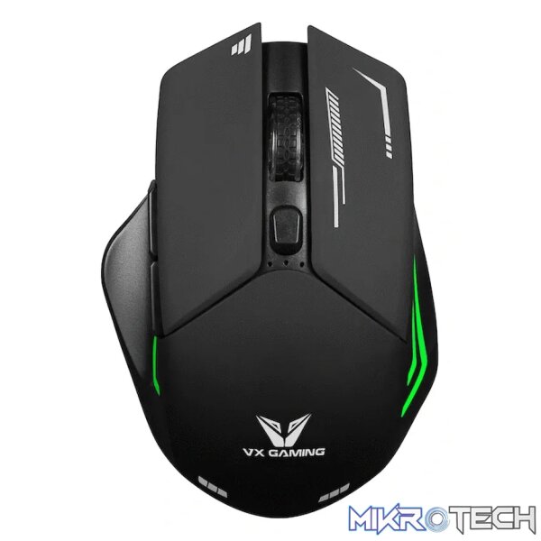 VX Gaming Kratos Series Wireless Rechargeable RGB Gaming Mouse - Image 2