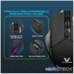 VX Gaming Kratos Series Wireless Rechargeable RGB Gaming Mouse - Image 4