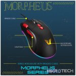 VX Gaming Morpheus Series Wired RGB Mouse with Braided Cable - Image 3