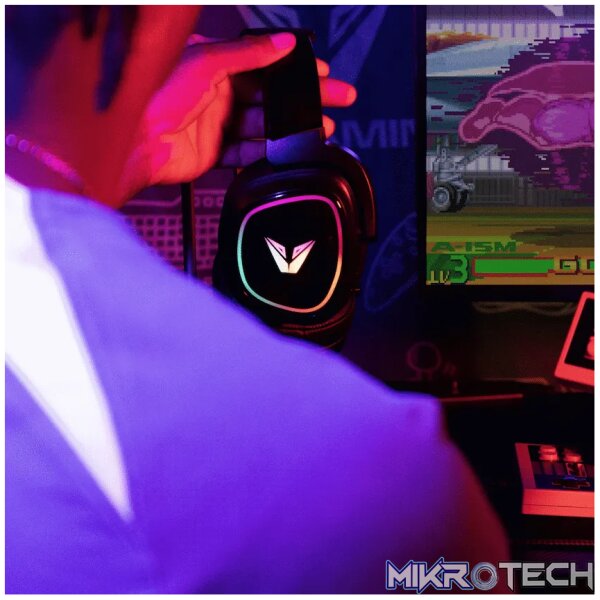 VX Gaming Stealth Series Wireless Gaming Headset - RGB - Image 5