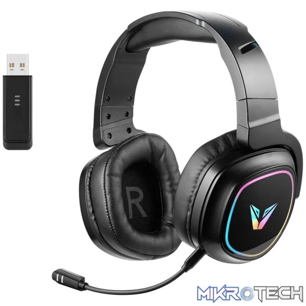 VX Gaming Stealth Series Wireless Gaming Headset - RGB VX Gaming Stealth Series Wireless Gaming Headset - RGB