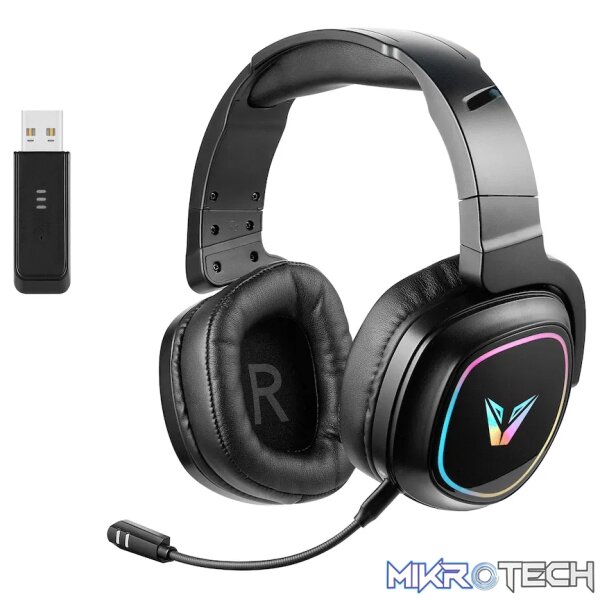 VX Gaming Stealth Series Wireless Gaming Headset - RGB - Image 8
