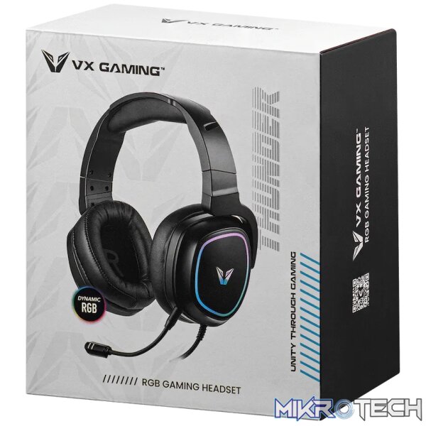 VX Gaming Thunder series Gaming Headset RGB - Image 13