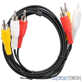 Volkano 3 RCA to 3 RCA Cable 1.5m