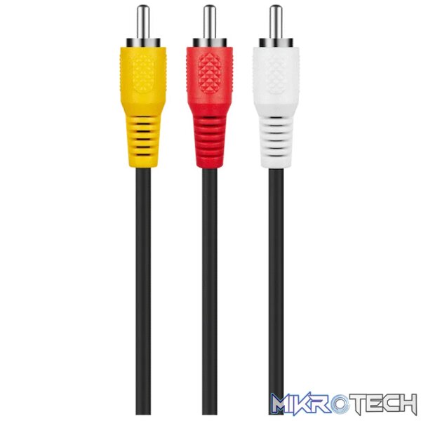 Volkano 3 RCA to 3 RCA Cable 3m - Image 2