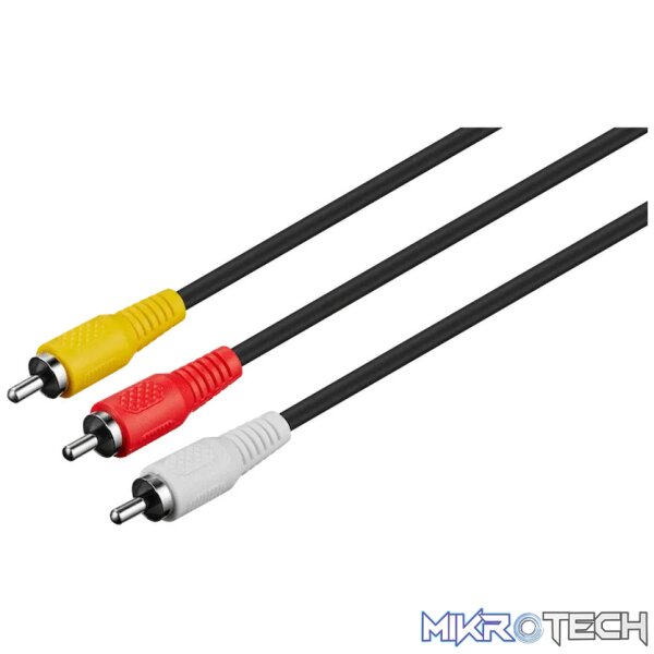 Volkano 3 RCA to 3 RCA Cable 3m - Image 3
