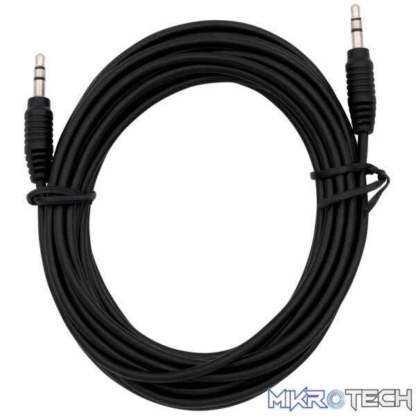 Volkano 3.5mm to 3.5mm Stereo Cable 5m Volkano 3.5mm to 3.5mm Stereo Cable 5m
