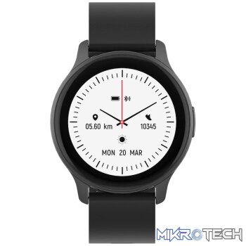 Volkano Active Tech Trend series Watch with heart rate monitor - Black