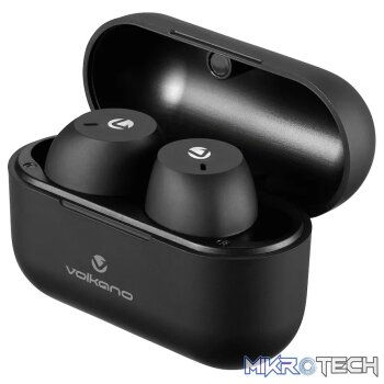 Volkano Aero Series True Wireless Earphones - Black