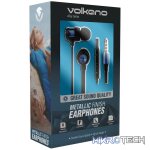 Volkano Alloy Series Metal Earphone - Blue - Image 2