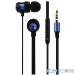 Volkano Alloy Series Metal Earphone - Blue