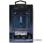 Volkano Alloy Series Metal Earphone - Blue - Image 3