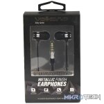 Volkano Alloy Series Metal Earphone - Silver - Image 2