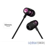 Volkano Alloy series metal earphone - Purple - Image 4