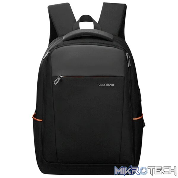 Volkano Atlanta 15.6 inch Laptop Backpack Black Volkano Atlanta 15.6 inch Laptop Backpack Black