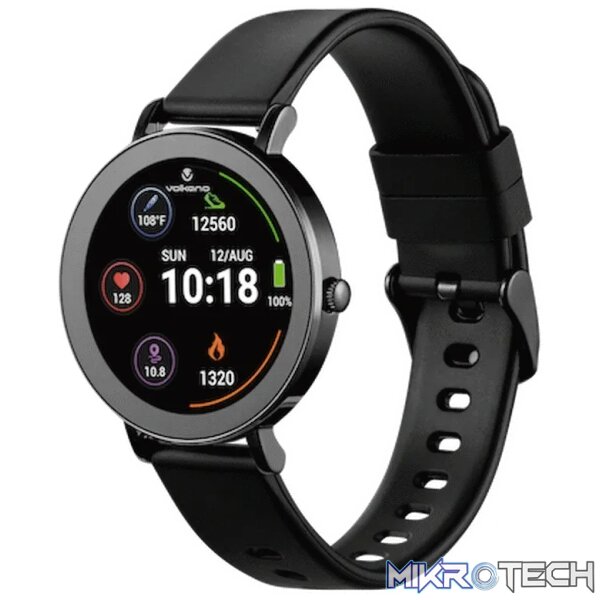 Volkano Aurora Series Ladies Smart Watch - Black - Image 10