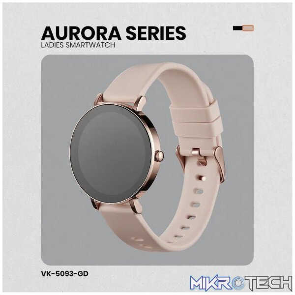 Volkano Aurora Series Ladies Smart Watch - Gold - Image 2