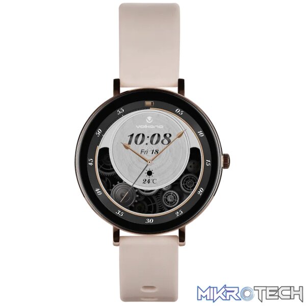 Volkano Aurora Series Ladies Smart Watch - Gold - Image 11