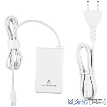 Volkano Brio Traveller Compact 65w GaN Laptop Charger