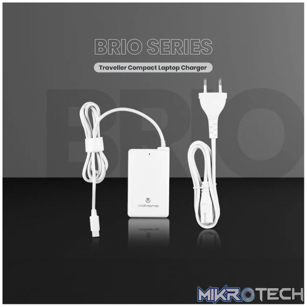 Volkano Brio Traveller Compact 65w GaN Laptop Charger - Image 6