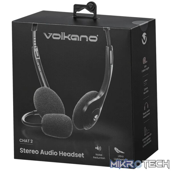 Volkano Chat 2 Stereo Headset with Boom Microphone - Image 11
