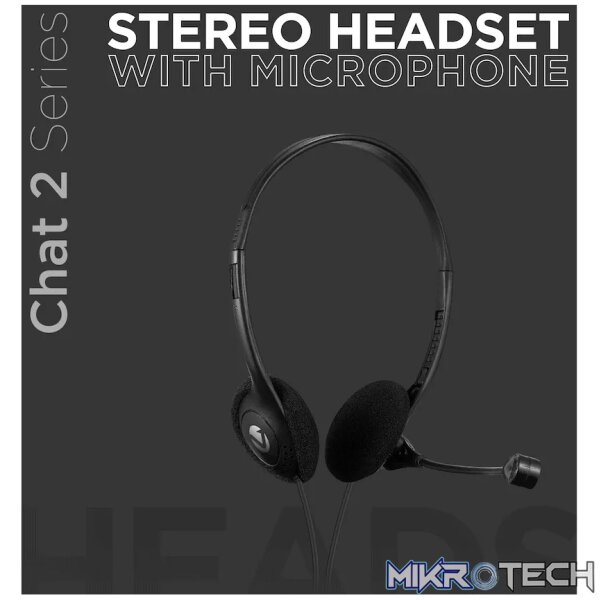Volkano Chat 2 Stereo Headset with Boom Microphone - Image 6