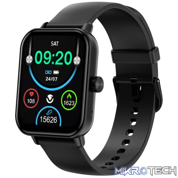 Volkano Chroma Series Smartwatch with Black Strap - Image 2