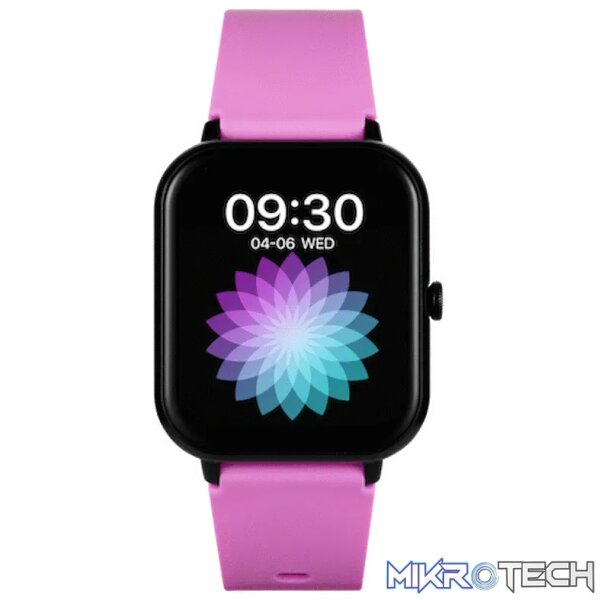 Volkano Chroma Series Smartwatch with Flamingo Pink Strap - Image 2