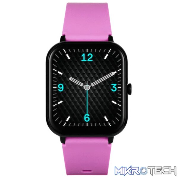 Volkano Chroma Series Smartwatch with Flamingo Pink Strap - Image 3
