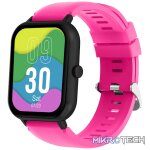 Volkano Chroma Series Smartwatch with Pink Strap - Image 2