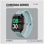 Volkano Chroma Series Smartwatch with Teal Strap - Image 15