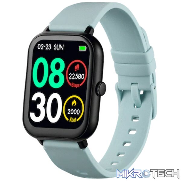 Volkano Chroma Series Smartwatch with Teal Strap - Image 6