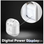 Volkano Crystalline Series TWS Earphone - White - Hardbox - Image 2