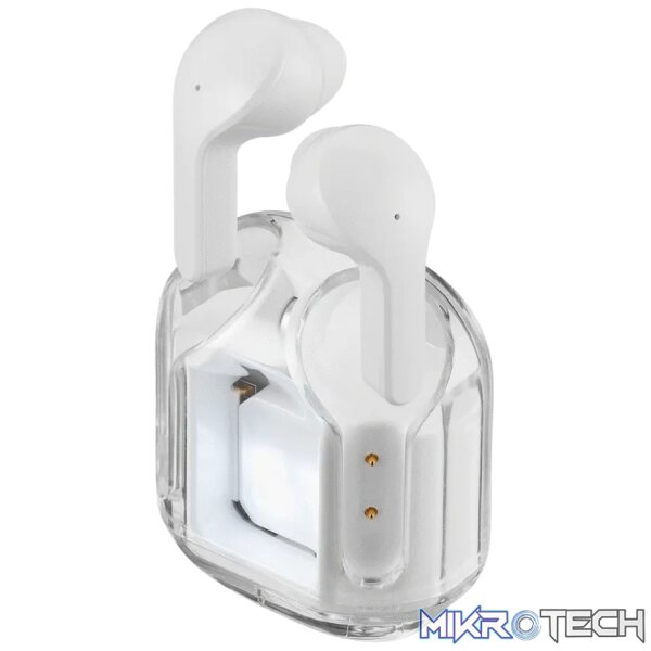 Volkano Crystalline Series TWS Earphone - White - Hardbox - Image 9