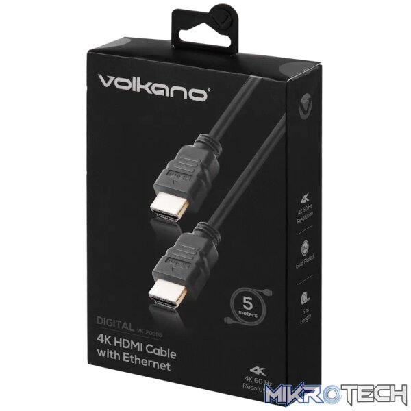 Volkano Digital Series 4K HDMI Cable 5m - Image 2