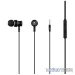 Volkano Earphones with Mic - STANNIC SERIES - Black - Image 2