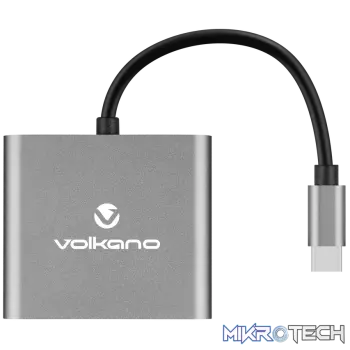 Volkano Expand Series USB-C to Dual 4K HDMI Adaptor