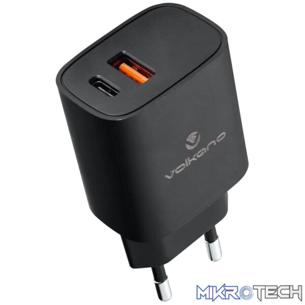 Volkano Express Series QC3.0 + PD Wall Charger - 20w with Cable - Image 2
