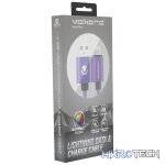 Volkano Fashion series cable Lightning 1.8m - Purple - Image 2