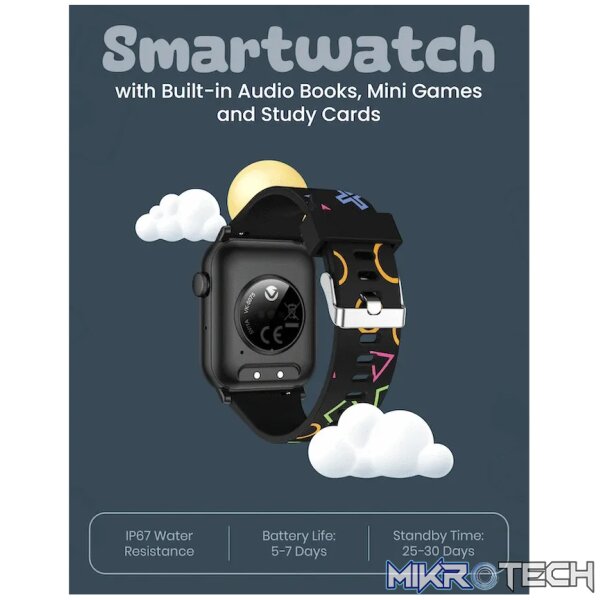 Volkano Fizz Kids Watch - Black - Image 8