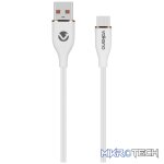 Volkano Flexi Series USB to Micro USB 2.5m 18w - White