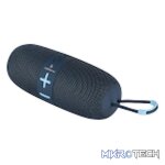 Volkano Flow Series Portable Bluetooth Speaker - Blue with Blue Buttons - Image 3