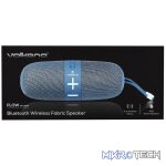 Volkano Flow Series Portable Bluetooth Speaker - Blue with Blue Buttons - Image 7