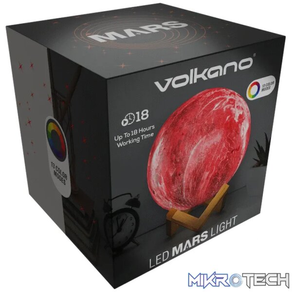 Volkano Galactic Series Mars Light - Image 2